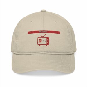 Bview Organic Baseball Cap (Embroidery)