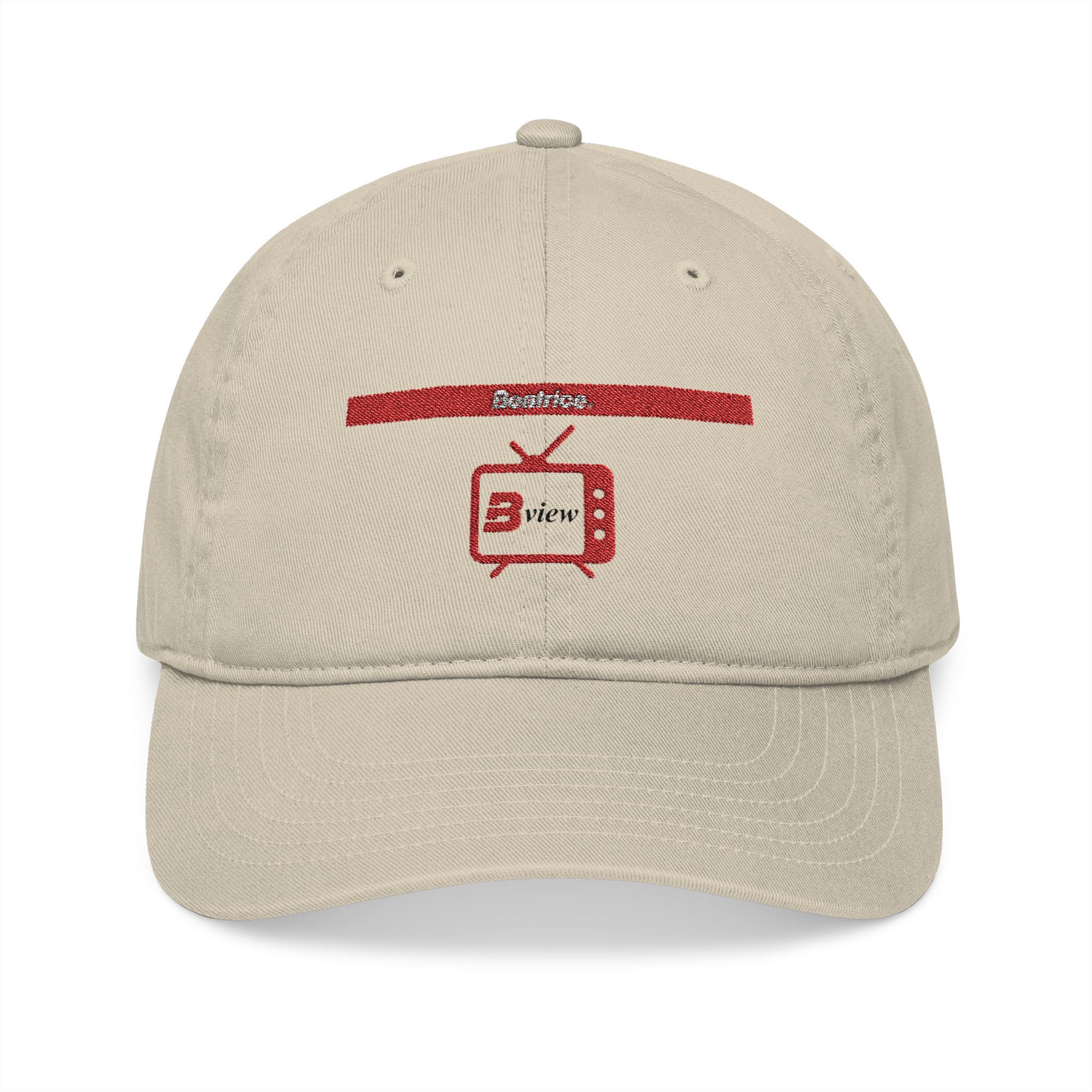 Bview Organic Baseball Cap (Embroidery)