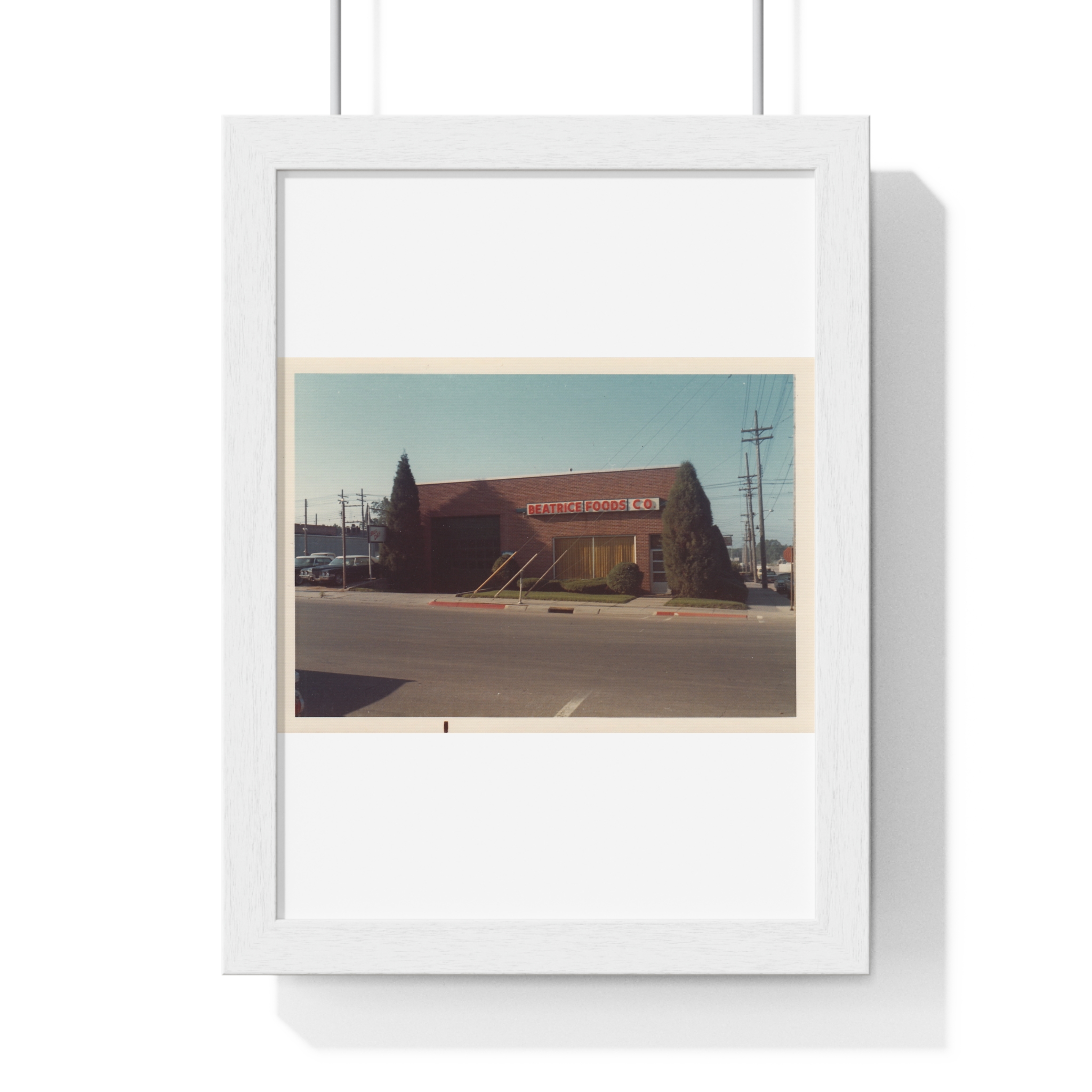 1970's Beatrice Foods Office, Beatrice, Nebraska - Vertical Framed Poster - Image 4