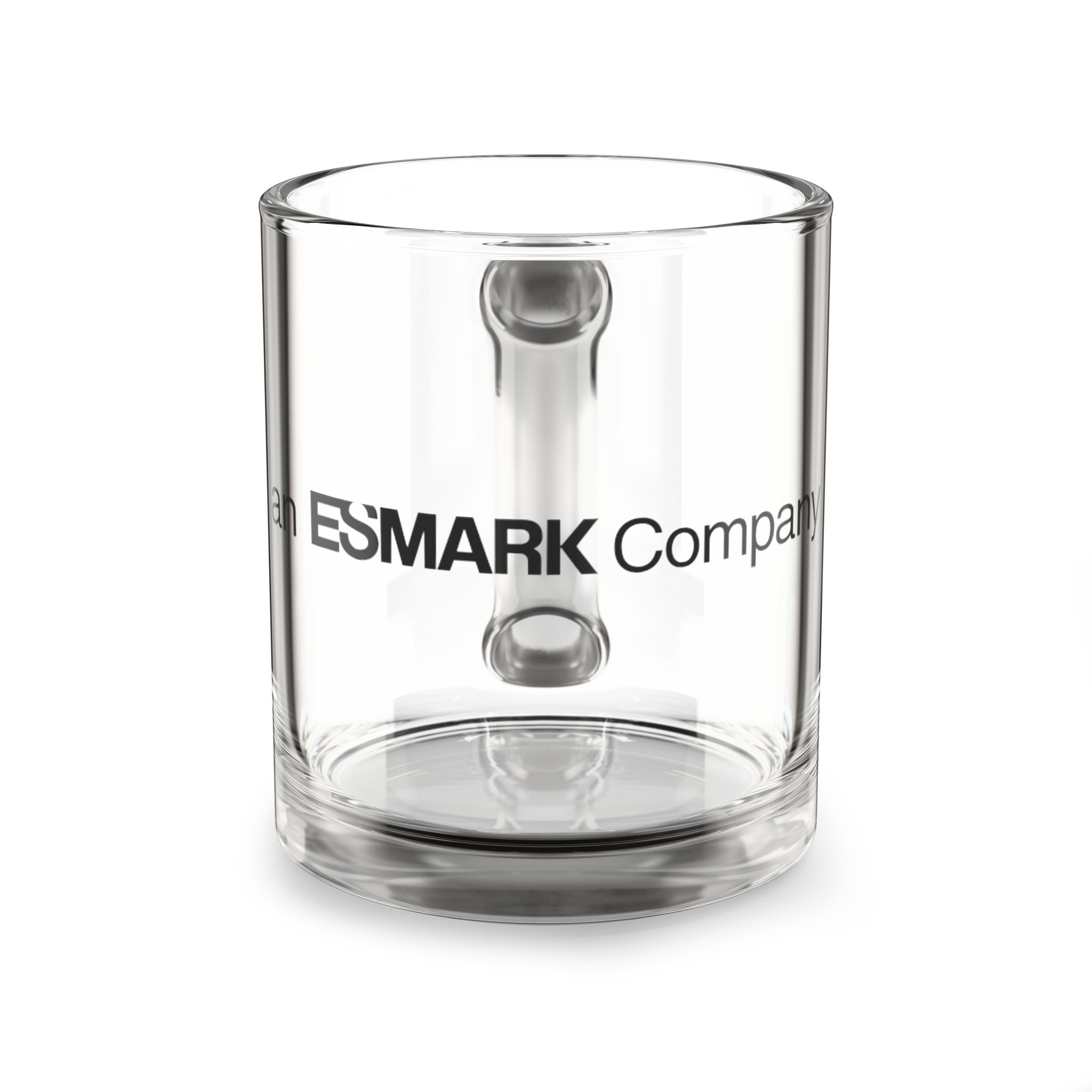 an ESMARK Company Glass Mug, 10oz