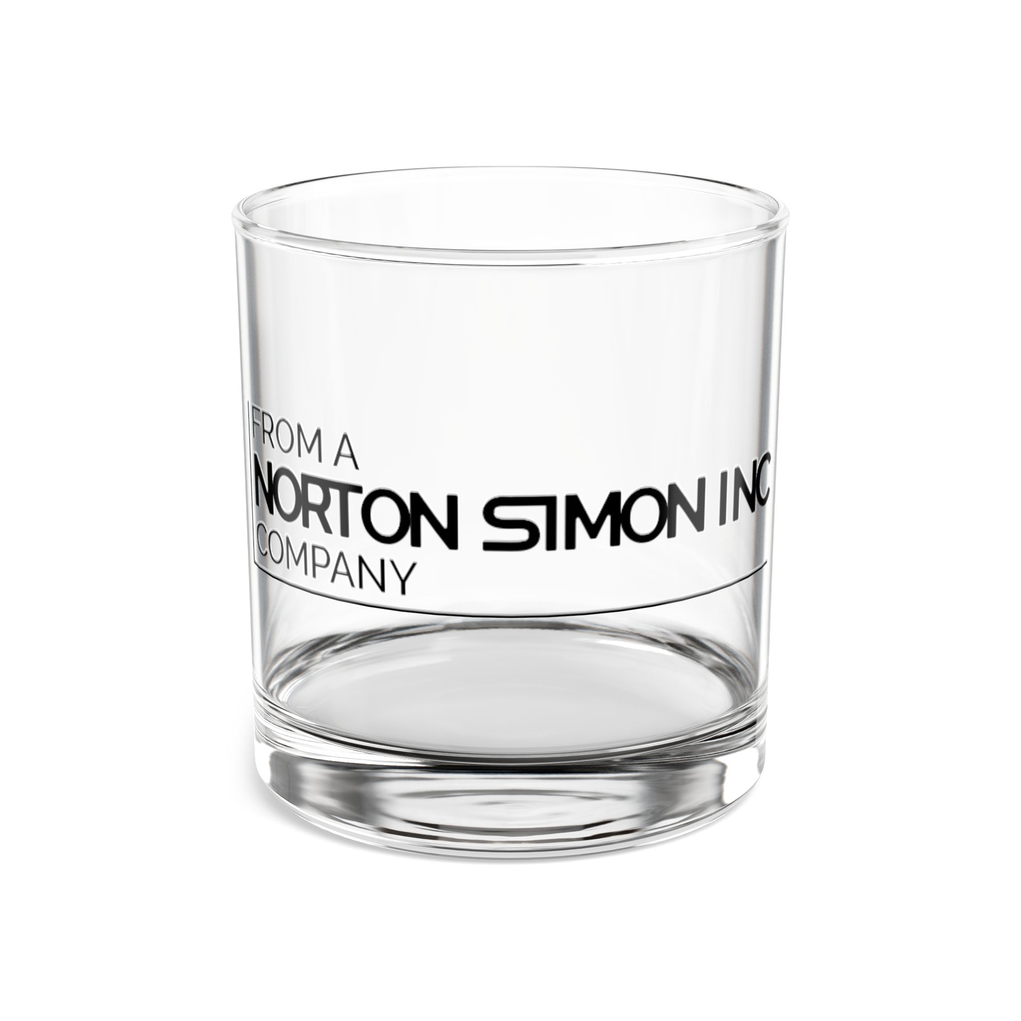 From A Norton Simon Inc. Company Rocks Glass, 10oz